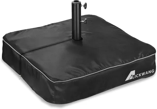 Vista 7 de Cubierta para base de sombrilla de patio, resistente al agua 600D, resistente al agua, anti-UV, para exteriores, fundas cuadradas para base