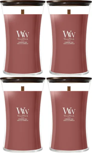 Vista 23 de WoodWick - Vela perfumada Chai de canela, mecha, 16 onzas Canela Chai