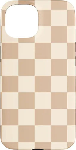 Vista 6 de Light Beige Classic Checkered Big Checkerboard Case for iPhone 17