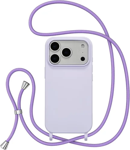 Vista 8 de ZTOFERA Funda para iPhone Air con correa, funda cruzada para teléfono con cordón ajustable para el cuello en los hombros, silicona suave a prueba