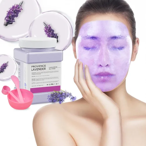 Vista 11 de Mascarilla de gelatina en polvo para faciales, oro de 24 quilates, antienvejecimiento y reafirmante, mascarilla hidratante para iluminar