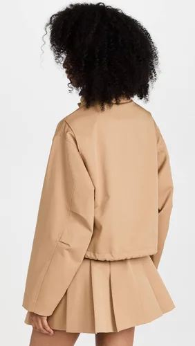 Vista 3 de Rebecca Taylor Chaqueta de algodón militar para mujer