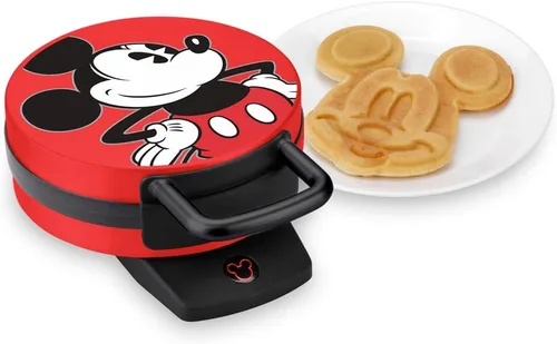 Vista 2 de Creador de waffles de Disney, Mickey Mouse, Rojo