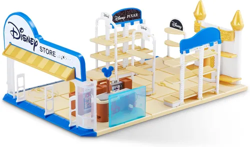 Vista 3 de Juego de Tienda de Juguetes 5 Surprise Disney por Zuru - Incluye 5 Minis Exclusivos, Tienda y Exhibición de Coleccionables para Niños, Adolescentes