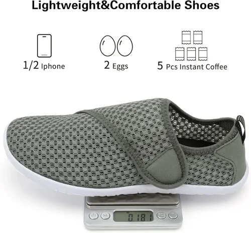 Vista 7 de Lisdwde Zapatos de agua antideslizantes para hombre y mujer, zapatos de natación, deportes de playa, secado rápido, zapatos de calcetín para mujeres