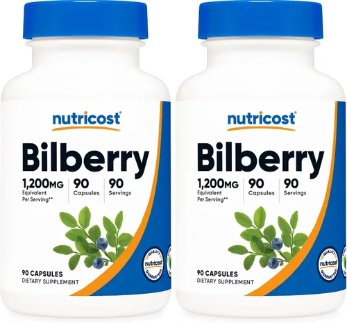 Vista 6 de Nutricost Extracto de arándano 90 cápsulas para 90 porciones, sin gluten