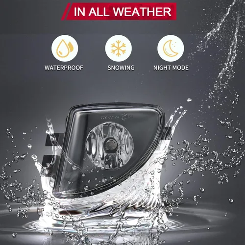 Vista 5 de Luces antiniebla compatibles con BMW 528i 535i 550i xDrive Sedan, ActiveHybrid 2011 2012 2013 5 Sedan F10 F11 5 Series 2 piezas lente transparente