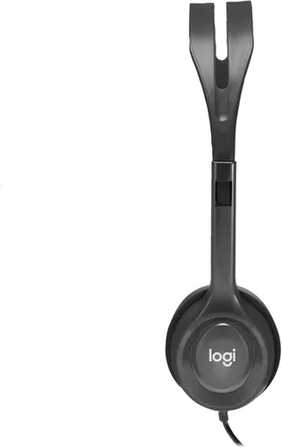 Vista 3 de Logitech H111 - Auriculares estéreo con conector de audio de 0.138 in, color negro