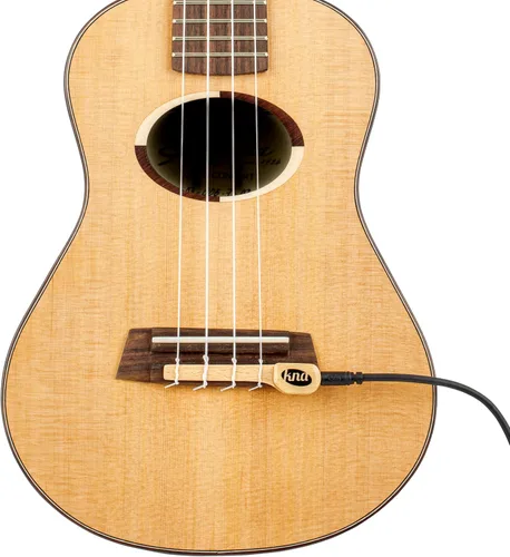 Vista 3 de KNA UK-1 Pastilla piezoeléctrica portátil montada en puente para ukelele – tono natural ukele, ligero, desmontable, fácil instalación sin