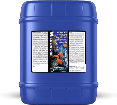 Vista 8 de Brightwell Aquatics 1 pieza "microvore microdiet Alimentos para planktivorous peces y corales, 2 L