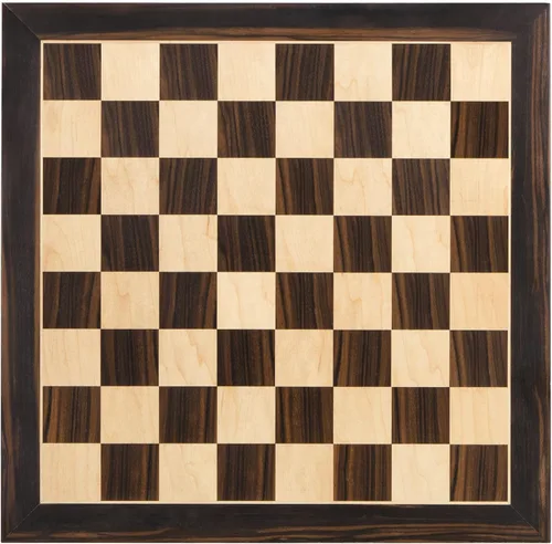 Vista 4 de BIVOMON Tablero de ajedrez de madera de 21.25'', tablero de ajedrez de torneo profesional con cuadrados de 2.2'', juegos de tablero de ajedrez