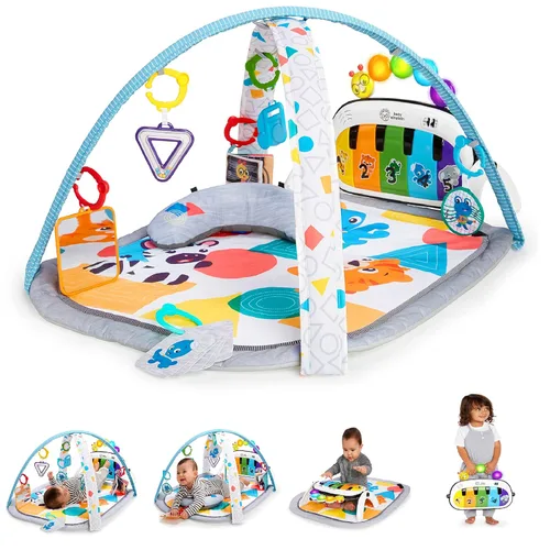 Vista 15 de Baby Einstein Exploradores de Granja 4 en 1 Kickin’ Tunes Gimnasio Musical de Música y Lenguaje de Descubrimiento de Prado, Edades 0 Meses y Más