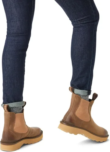 Vista 6 de SOREL Botas Chelsea Hi-Line para mujer, Umber, Tawny Buff, 10.5
