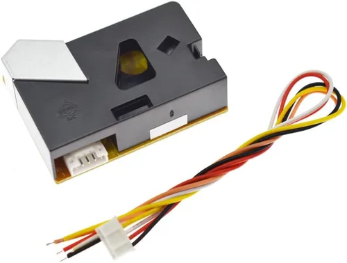 Vista 2 de DSM501A Módulo de sensor de polvo PM2.5 Detección Dector de partículas de humo alérgico Módulo sensor para Arduino para aire acondicionado