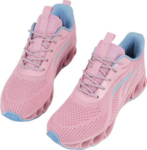 Vista 4 de APRILSPRING Womens Walking Shoes Running Fashion Non Slip Type Sneakers