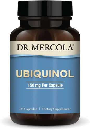 Vista 12 de Dr. Mercola Ubiquinol 100 mg por porción, 30 porciones (30 cápsulas), suplemento dietético, apoya la salud y el bienestar general, sin OMG