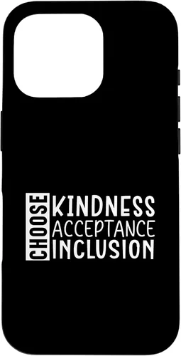 Vista 20 de Choose Kindness Acceptance Inclusion Orange Day Case for iPhone 17