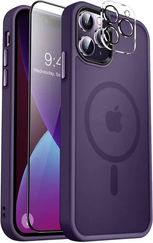 Vista 181 de MOCCA - Funda magnética resistente para iPhone XR de 6.1 pulgadas, compatible con MagSafe, funda con protección contra caídas de grado militar