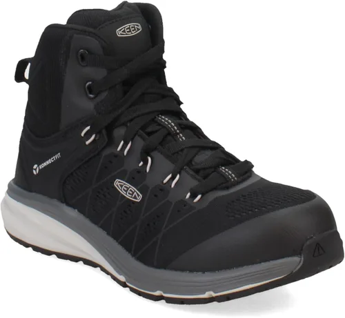 Vista 4 de KEEN Utility Zapatillas de trabajo industriales Vista Energy de altura media con punta compuesta para mujer