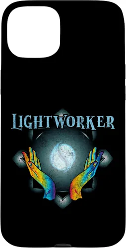 Vista 9 de Funda para iPhone 16 Energy Chakra Holistic Healing Hands Lightworker Reiki