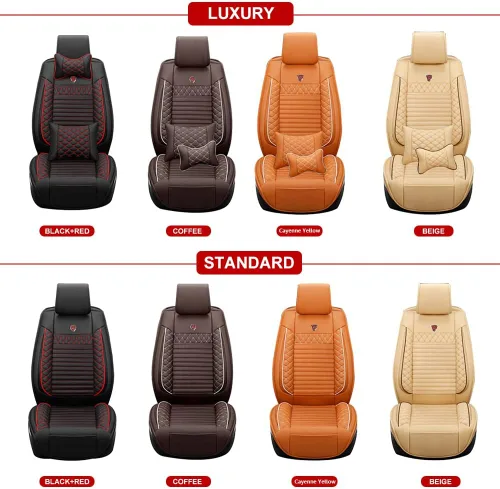 Vista 7 de Fundas de asiento delantero para RX 350 RX350 2012-2017 de cuero sintético protector de asiento de coche cojines impermeables accesorios de asiento