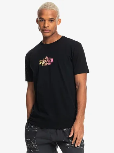 Vista 3 de Quiksilver Stranger Things SS Tee - Camiseta casual de manga corta para hombre, de algodón, ajuste regular, ropa de playa estilo de vida