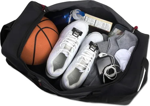 Vista 3 de Bolsas de lona ligeras para hombres y mujeres para viajar, el gimnasio y como bolsa de equipo deportivoorganizador