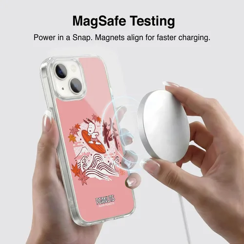 Vista 42 de Carcasa de gel para iPhone 7 Plus/iPhone 8 Plus, diseño de Snoopy Oriental de Peanuts, Badges