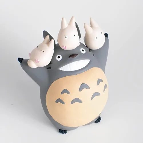 Vista 5 de ENSKY NOS-83 Mi vecino Totoro Personaje Flor y Totoro