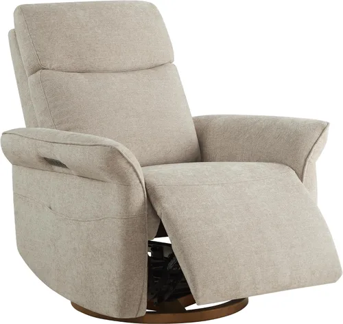 Vista 14 de CHITA Silla reclinable giratoria eléctrica para guardería, motor triple Azul bebé