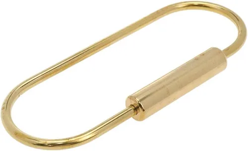Vista 3 de LC LICTOP Brass Keyring