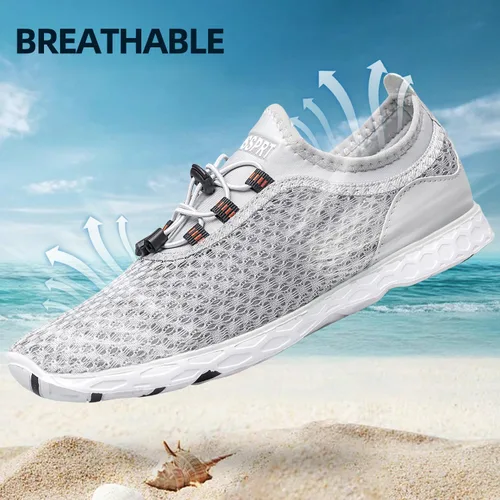 Vista 4 de DOUSSPRT Zapatos acuáticos deportivos de secado rápido para mujer