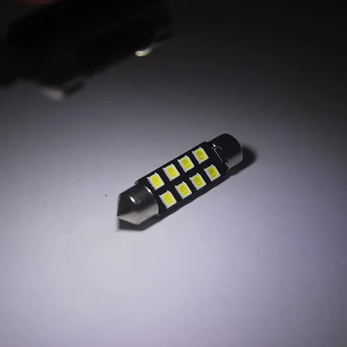 Vista 5 de Yoper - Juego de bombillas LED para coche Ba9s T5 T10 28mm 31mm 36mm 42mm 44mm Festoon de repuesto para interior, cúpula, mapa, maletero, puerta