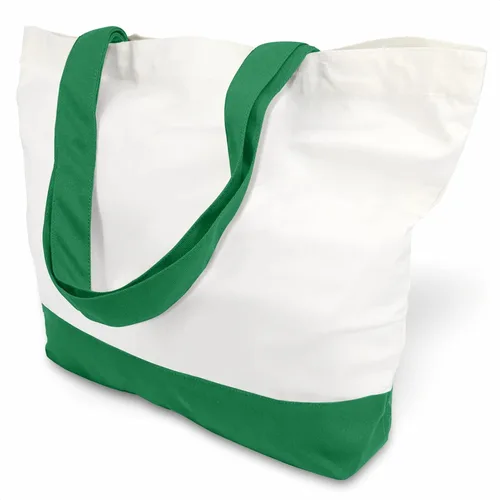 Vista 19 de TOPDesign - Paquete de 1 bolsa de lona de algodón, superfuerte, 12 onzas, bolsa para compras reutilizable, de tela, diseño moderno, en dos tonos