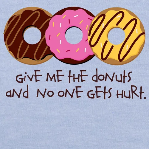 Vista 3 de CafePress I Love Donuts! Camiseta para niño pequeño
