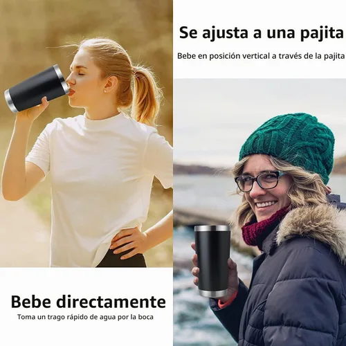 Vista 8 de Paquete de 2 tapas de vaso de 20 onzas de repuesto para vasos Yeti Transparente 2 piezas