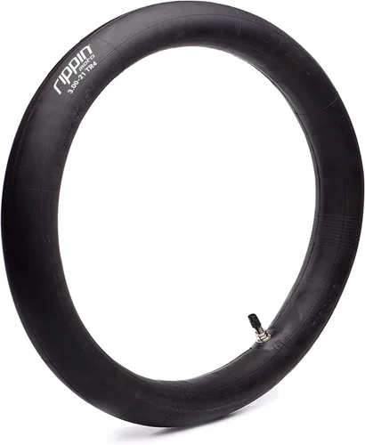 Vista 5 de Rippin Moto Tubo de motocicleta resistente 90/90-21 o 80/100-21 (3.00 x 21), goma natural de alta calidad de 0.118 pulgadas de grosor, válvula TR4