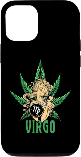 Vista 28 de Zodiac Stoner Vibes: Virgo Cannabis Weed Horoscope Design Case para iPhone 17