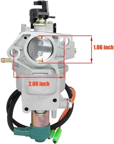 Vista 2 de Carburador EB5000X para honda EB 5000X EM5000SX EB3500 EB6500X EB6500SX EW-171 soldador/generador GX340 GX390 Motores carburador con kits de filtro