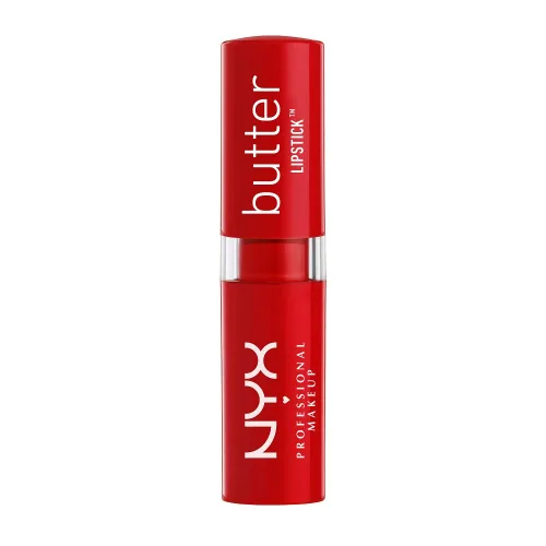 Vista 10 de Lápiz labial NYX Cosmetics con acabado satinado y peso neto de 0.16 onzas, BLS08 Mary Janes
