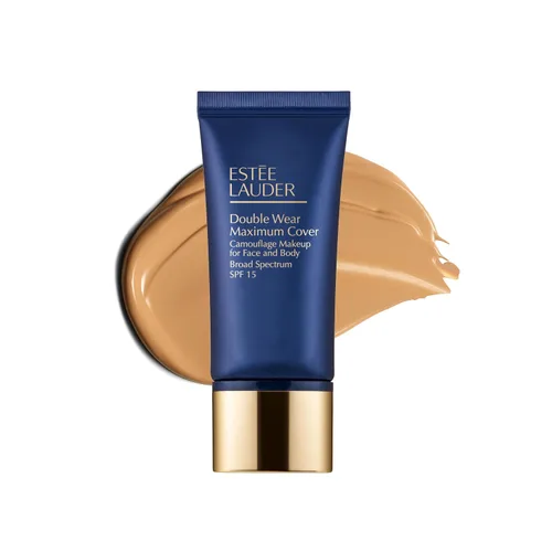 Vista 10 de Estée Lauder Double Wear 24-Hour Maximum Cover Camouflage Foundation Makeup for Face and Body SPF 15 Full Coverage Tattoo Cover Up Makeup