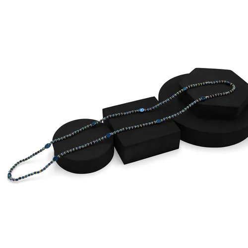 Vista 4 de Handmade African Waist beads from West Africa Senegal. Strethy Unique beads with a sparkle to them. Made with Long Lasting Durable