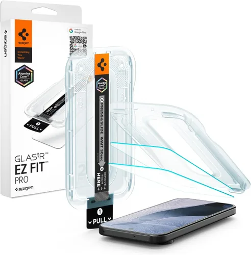 Vista 9 de Spigen GlasTR EZ FIT Pro - Protector de pantalla para Pixel 10 Pro Fold