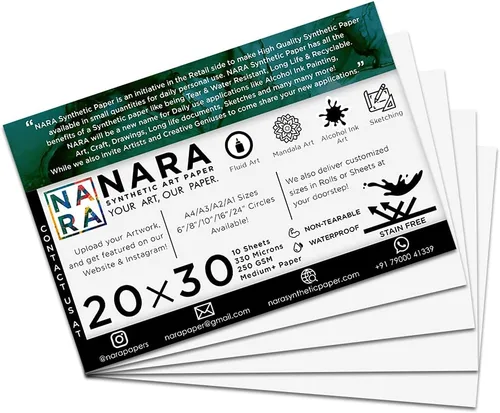 Vista 10 de Papel resistente a rasgaduras DURA Blanco Tamaño A4 140 GSM 125 hojas Para propósitos de impresión digital con características avanzadas
