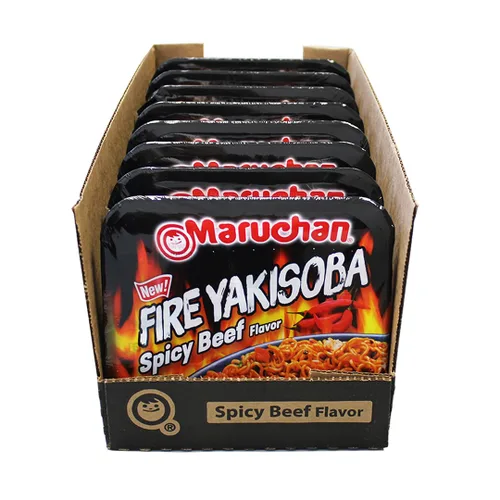 Vista 14 de Maruchan Yakisoba - Sabor a queso cheddar, 3.96 onzas, paquete de 8, (4178990766)