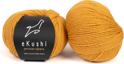 Vista 40 de 100% Hilo de Alpaca Baby para Tejer y Ganchillo - 1 Cono de Hilo Premium DK - Ligero, Hipoalergénico y Térmico Hecho en Perú - Ideal para Proyectos