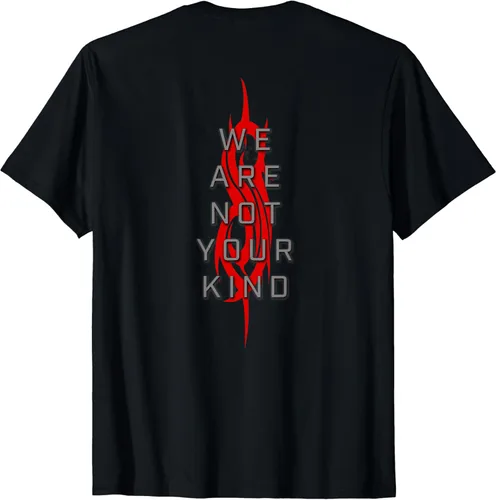 Vista 2 de Slipknot Camiseta oficial de We Are Not Your Kind Red Title, Negro