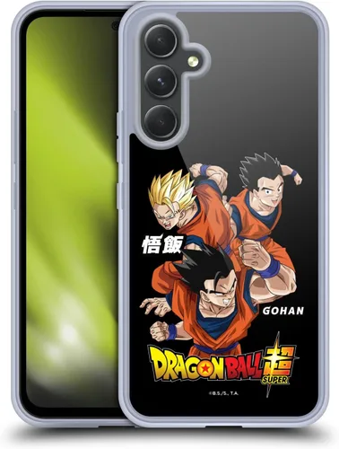 Vista 288 de Head Case Designs Funda de gel con licencia oficial de Dragon Ball Super Group Future Trunks Arc Characters [protección de grado militar] compatible
