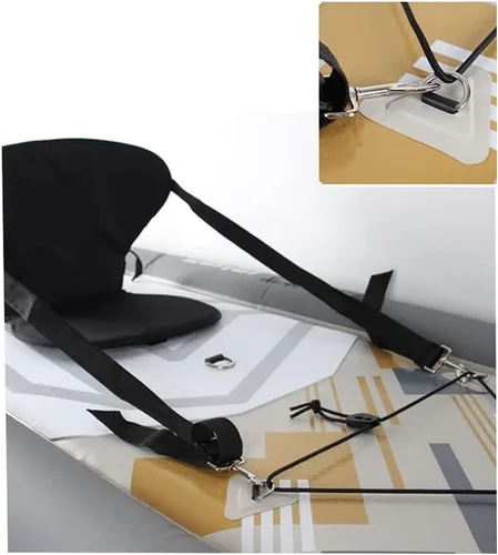 Vista 4 de 4 piezas de almohadilla/parche D anillos para PVC inflable barco canoa balsa acero inoxidable anillo en D Dinghy Kayak tabla de surf tabla de remo