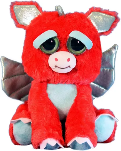 Vista 2 de Feisty Pets La Edad Oscura Dennis el Dragón Rojo